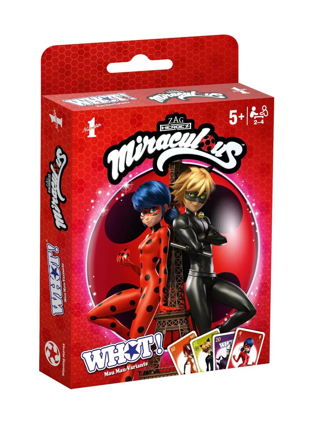 Miraculous: Tales of Ladybug &amp; Cat Noir Card Game WHOT! Német nyelvű termékfotó
