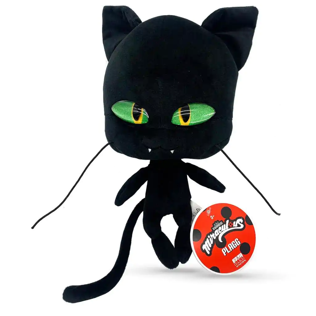 Miraculous: Tales of Ladybug and Cat Noir - Plagg plüss 24 cm termékfotó