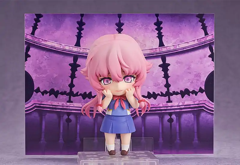 Mirai Nikki Nendoroid akciófigura Yuno Gasai 10 cm termékfotó