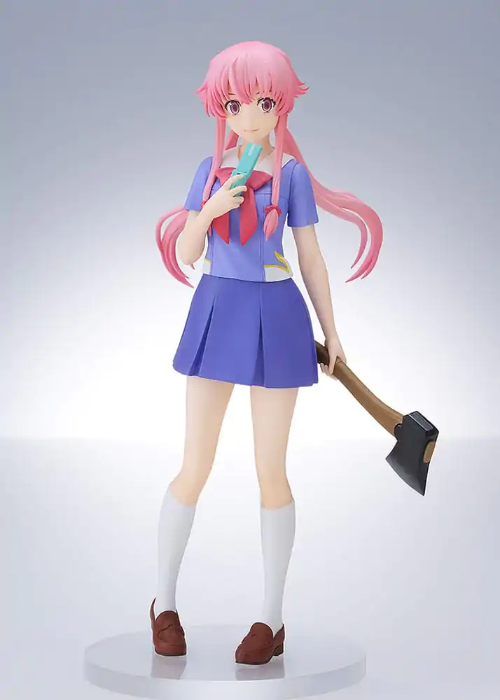 Mirai Nikki Pop Up Parade PVC szobor figura Yuno Gasai 17 cm termékfotó