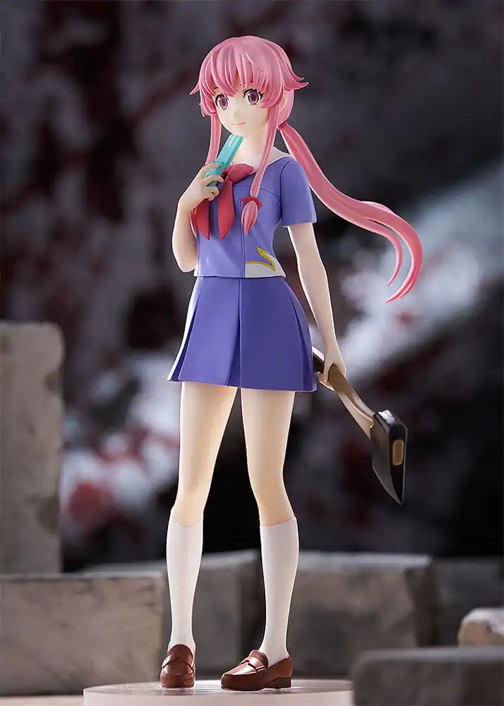 Mirai Nikki Pop Up Parade PVC szobor figura Yuno Gasai 17 cm termékfotó