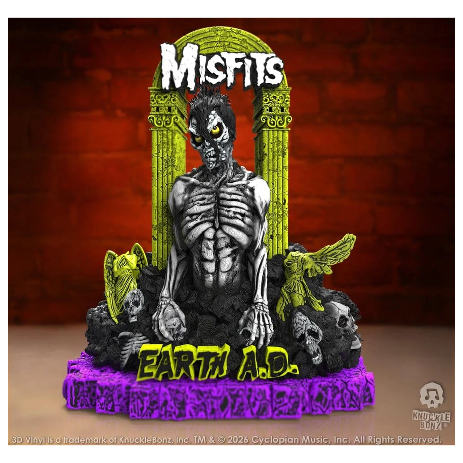 Misfits 3D Vinyl figura Earth A.D. Death Comes Ripping termékfotó
