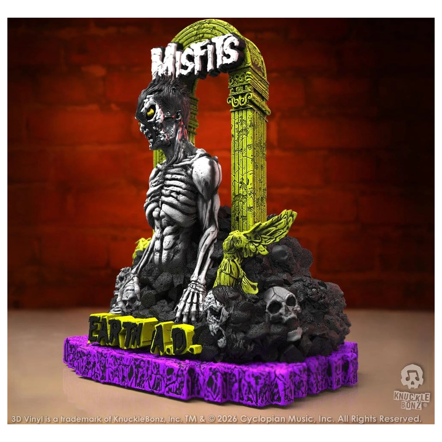Misfits 3D Vinyl figura Earth A.D. Death Comes Ripping termékfotó