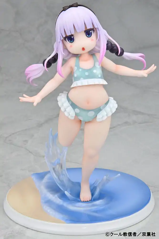 Mishiranu Joshikousei ni Kankinsareta Mangaka no Hanashi 1/6 Kanna Kamui Swimsuit On the strand Ver. PVC szobor figura (re-run) 20 cm termékfotó