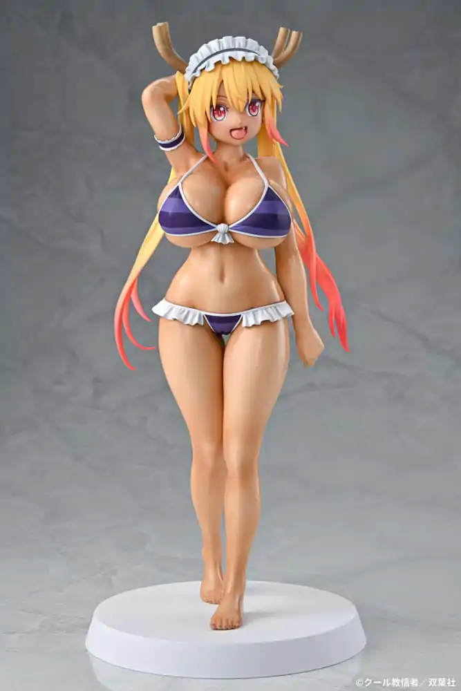 Miss Kobayashi&#039;s Dragon Maid 1/7 Tohru Bikini Style Suntan Ver. PVC szobor figura 26 cm termékfotó