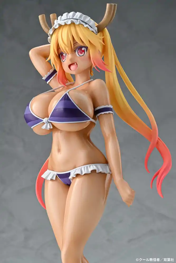 Miss Kobayashi&#039;s Dragon Maid 1/7 Tohru Bikini Style Suntan Ver. PVC szobor figura 26 cm termékfotó