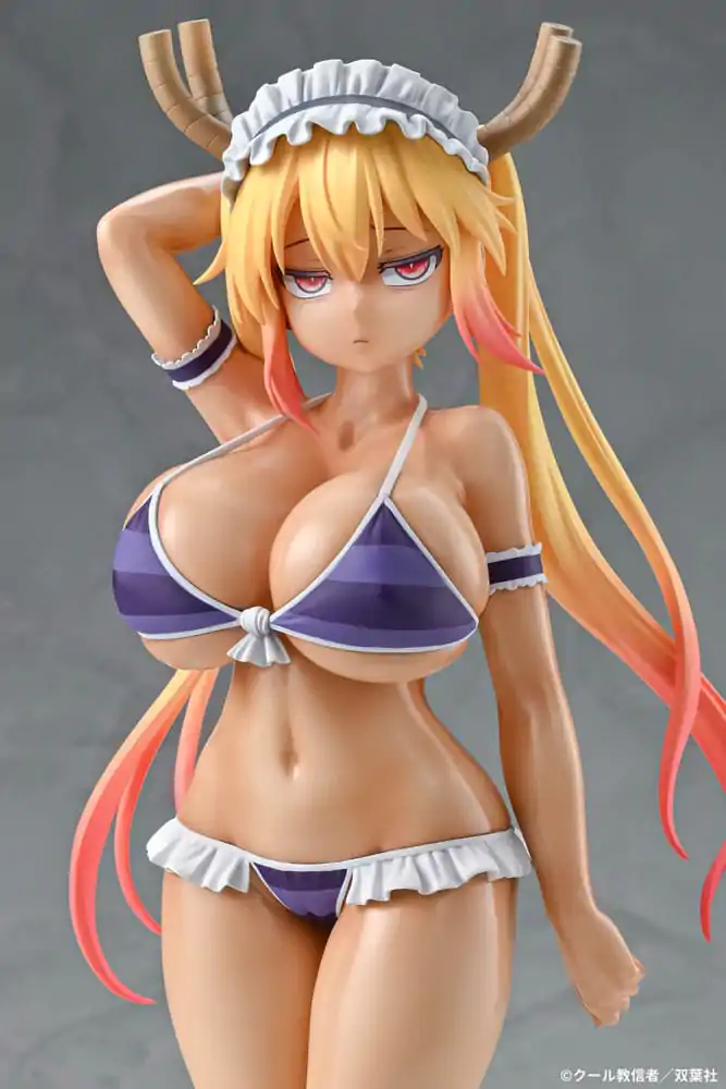 Miss Kobayashi&#039;s Dragon Maid 1/7 Tohru Bikini Style Suntan Ver. PVC szobor figura 26 cm termékfotó