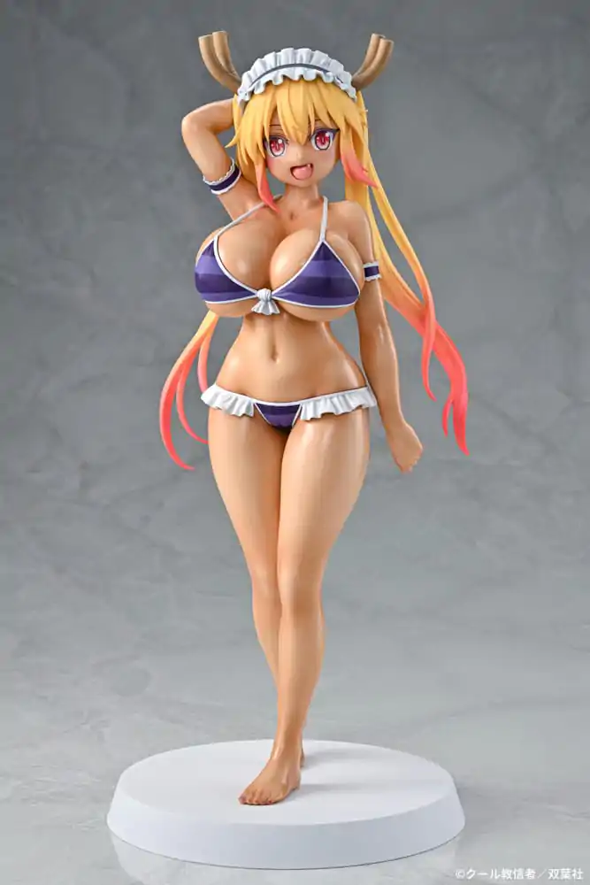 Miss Kobayashi&#039;s Dragon Maid 1/7 Tohru Bikini Style Suntan Ver. PVC szobor figura 26 cm termékfotó
