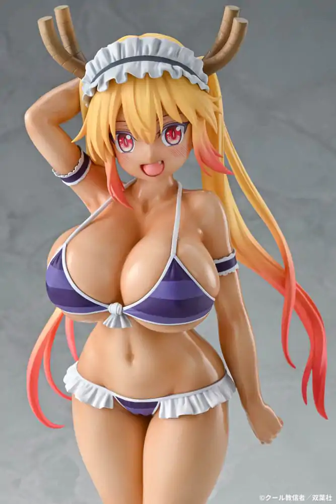 Miss Kobayashi&#039;s Dragon Maid 1/7 Tohru Bikini Style Suntan Ver. PVC szobor figura 26 cm termékfotó