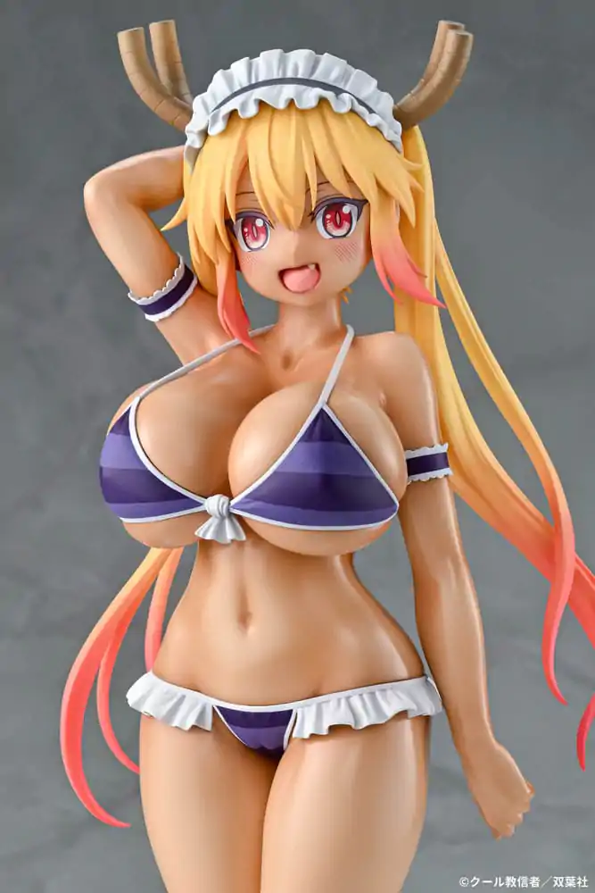 Miss Kobayashi&#039;s Dragon Maid 1/7 Tohru Bikini Style Suntan Ver. PVC szobor figura 26 cm termékfotó