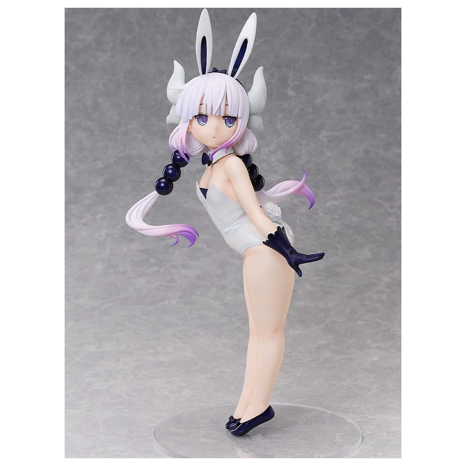Miss Kobayashi's Dragon Maid 1/4 Kanna: Bare Leg Bunny Ver. PVC szobor figura 35 cm  termékfotó