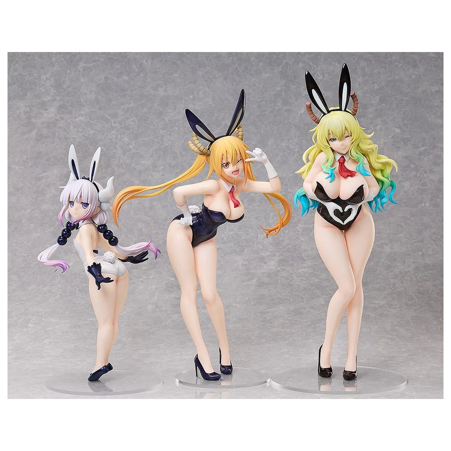 Miss Kobayashi's Dragon Maid 1/4 Lucoa: Bare Leg Bunny Ver. PVC szobor figura 48 cm termékfotó