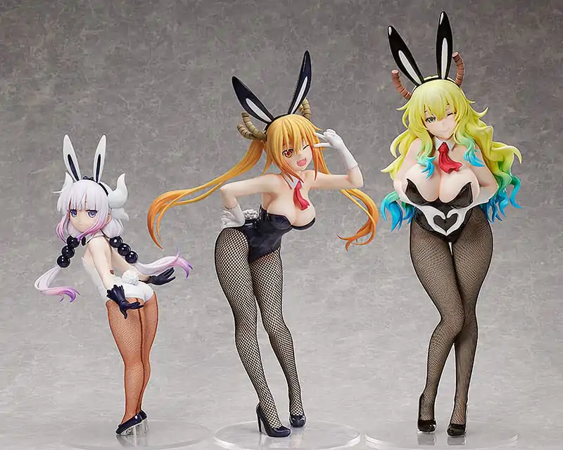 Miss Kobayashi's Dragon Maid 1/4 Lucoa: Bunny Ver. PVC szobor figura 48 cm termékfotó