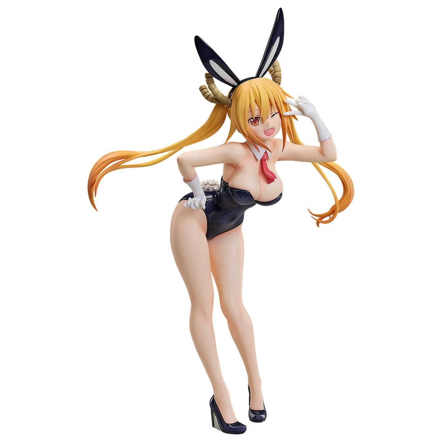 Miss Kobayashi's Dragon Maid 1/4 Tohru: Bare Leg Bunny Ver. PVC szobor figura 45 cm termékfotó