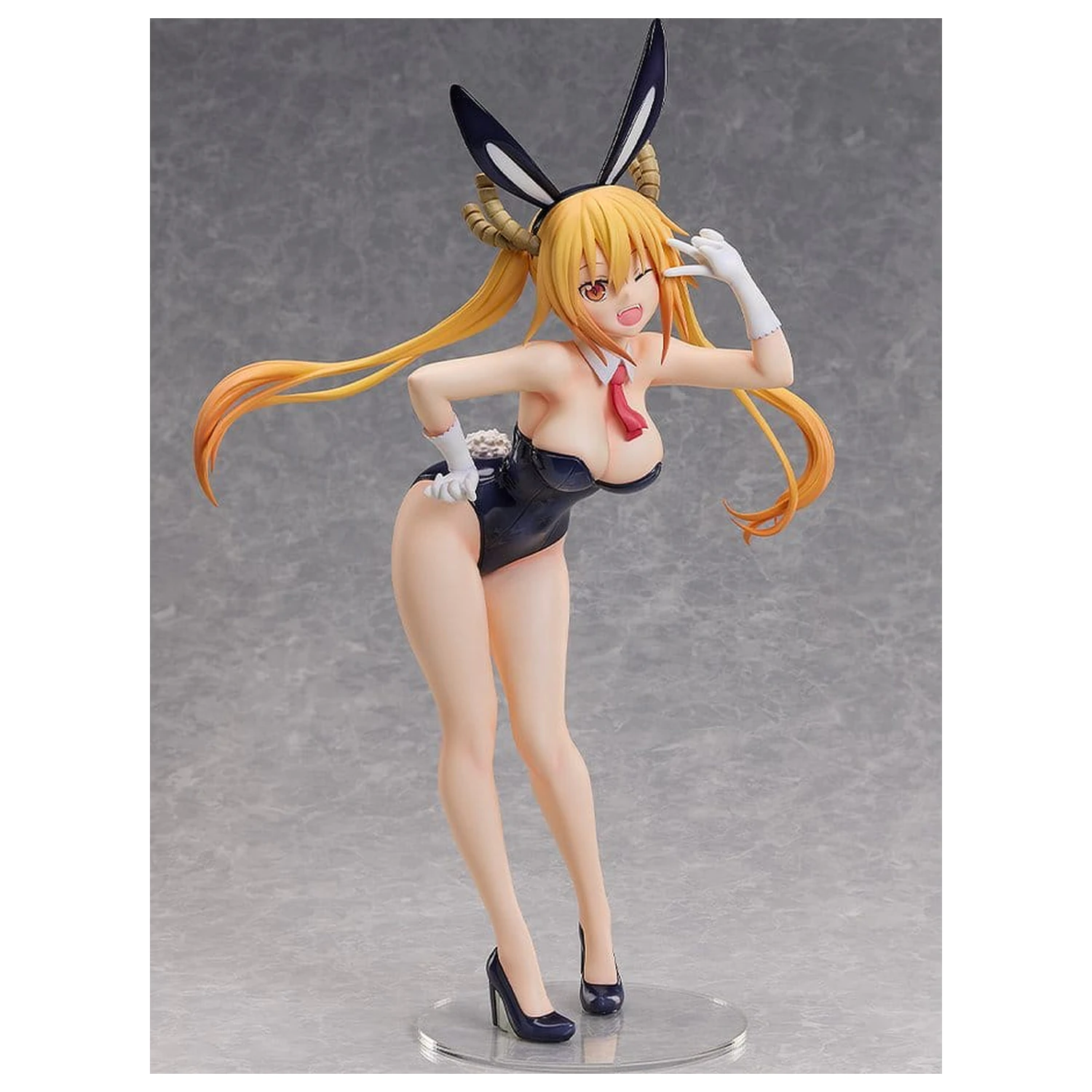 Miss Kobayashi's Dragon Maid 1/4 Tohru: Bare Leg Bunny Ver. PVC szobor figura 45 cm termékfotó