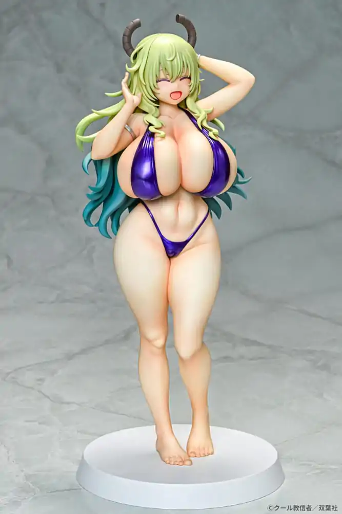 Miss Kobayashi's Dragon Maid 1/7 Lucoa Bikini Style PVC szobor figura 26 cm termékfotó