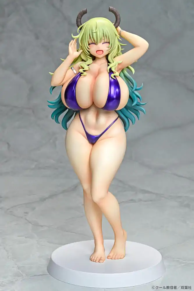 Miss Kobayashi's Dragon Maid 1/7 Lucoa Bikini Style PVC szobor figura 26 cm termékfotó