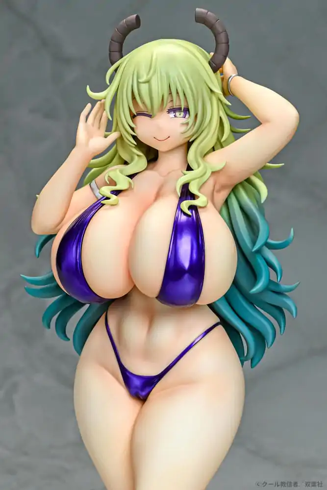 Miss Kobayashi's Dragon Maid 1/7 Lucoa Bikini Style PVC szobor figura 26 cm termékfotó