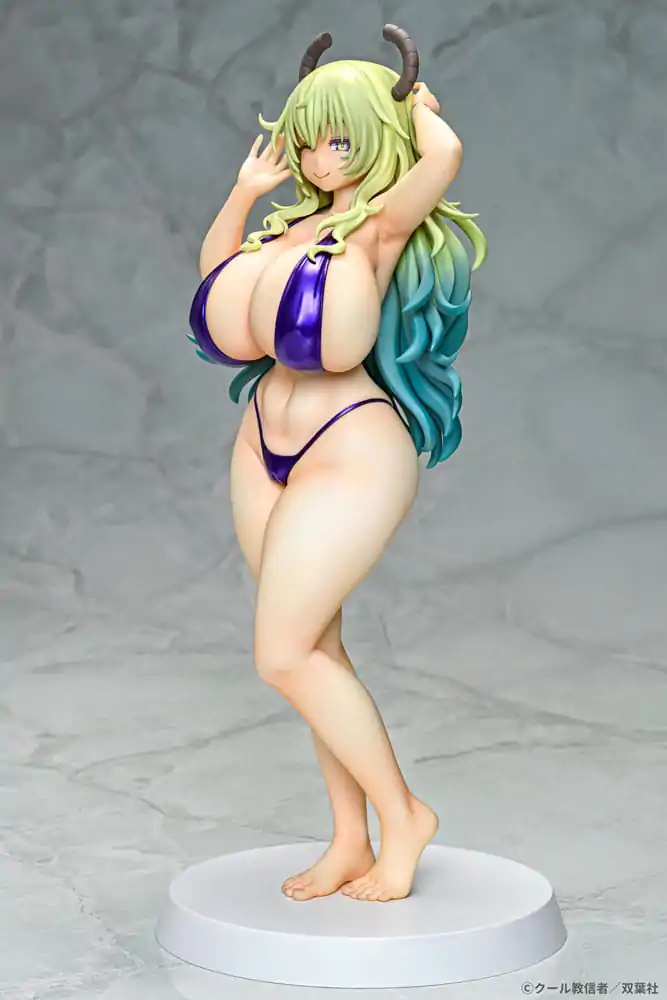 Miss Kobayashi's Dragon Maid 1/7 Lucoa Bikini Style PVC szobor figura 26 cm termékfotó