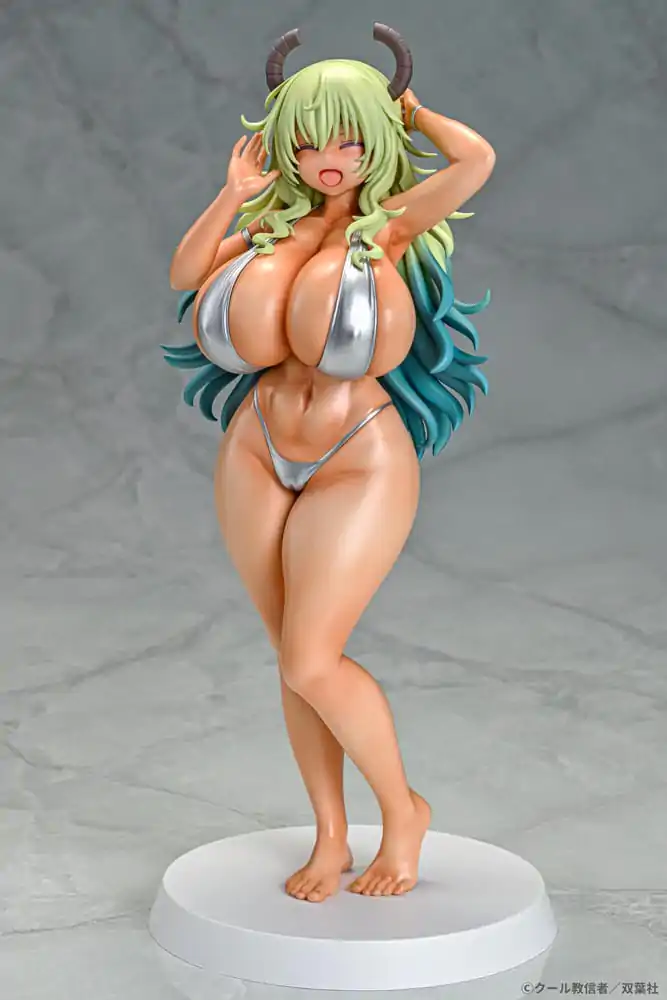 Miss Kobayashi's Dragon Maid 1/7 Lucoa Bikini Style Suntan Ver. PVC szobor figura 26 cm termékfotó