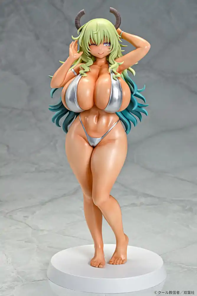 Miss Kobayashi's Dragon Maid 1/7 Lucoa Bikini Style Suntan Ver. PVC szobor figura 26 cm termékfotó