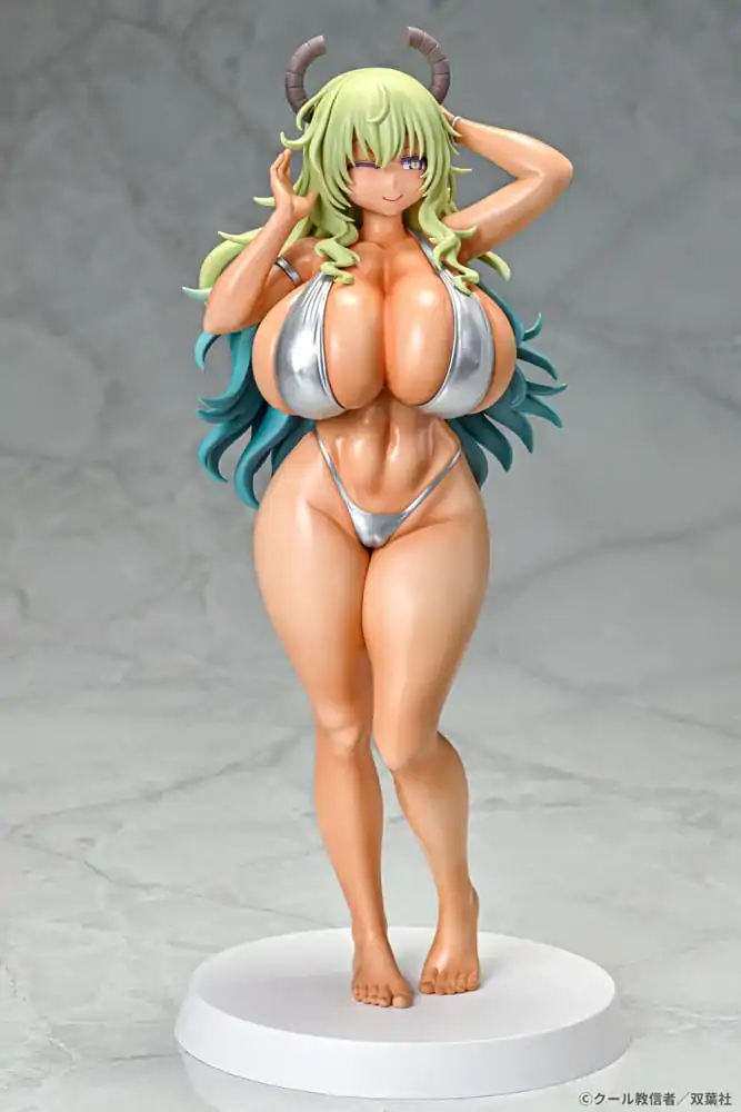 Miss Kobayashi's Dragon Maid 1/7 Lucoa Bikini Style Suntan Ver. PVC szobor figura 26 cm termékfotó