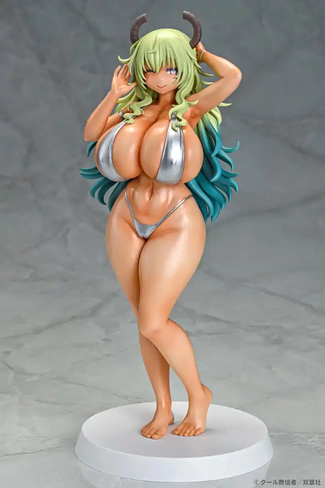 Miss Kobayashi's Dragon Maid 1/7 Lucoa Bikini Style Suntan Ver. PVC szobor figura 26 cm termékfotó