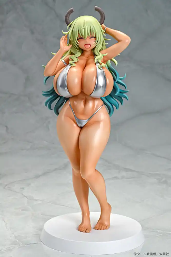 Miss Kobayashi's Dragon Maid 1/7 Lucoa Bikini Style Suntan Ver. PVC szobor figura 26 cm termékfotó