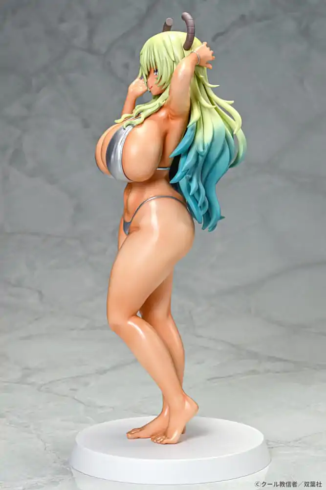 Miss Kobayashi's Dragon Maid 1/7 Lucoa Bikini Style Suntan Ver. PVC szobor figura 26 cm termékfotó