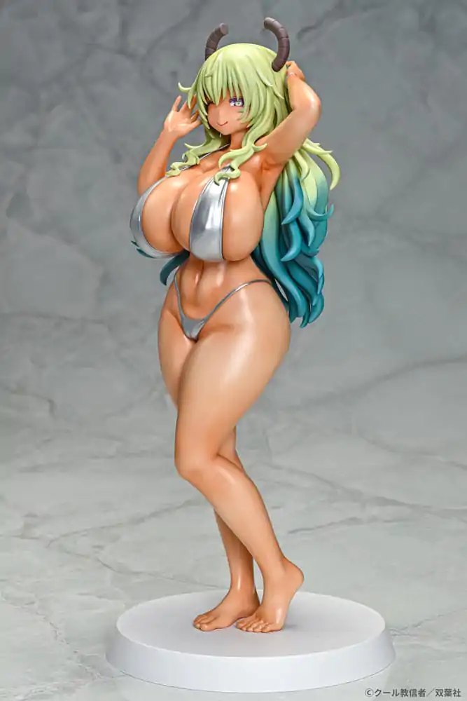 Miss Kobayashi's Dragon Maid 1/7 Lucoa Bikini Style Suntan Ver. PVC szobor figura 26 cm termékfotó