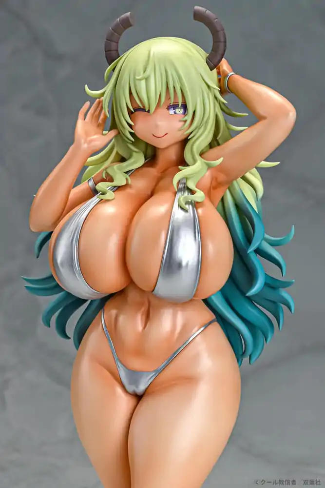 Miss Kobayashi's Dragon Maid 1/7 Lucoa Bikini Style Suntan Ver. PVC szobor figura 26 cm termékfotó