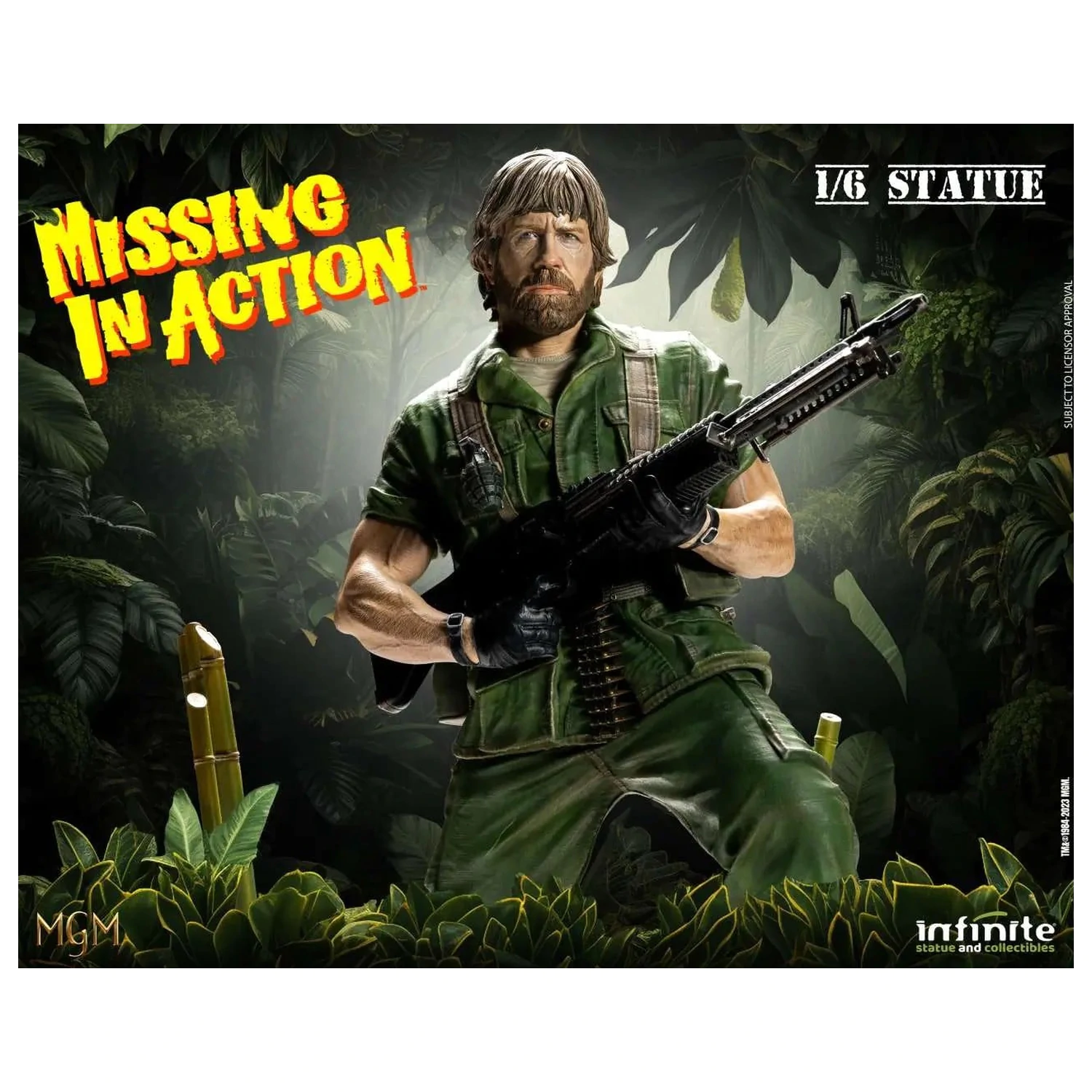 Missing In Action Colonel James Braddock szobor figura 1/6 31 cm termékfotó