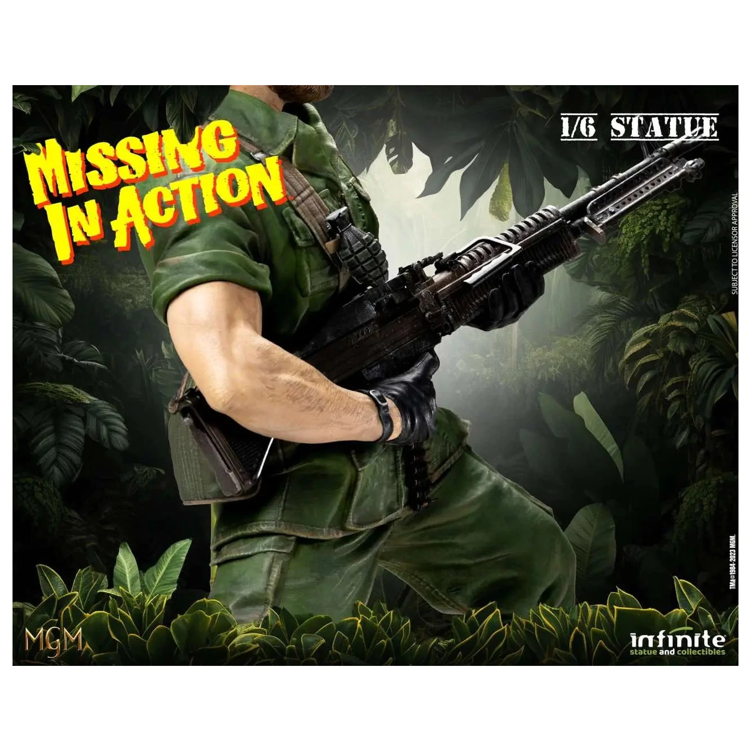 Missing In Action Colonel James Braddock szobor figura 1/6 31 cm termékfotó