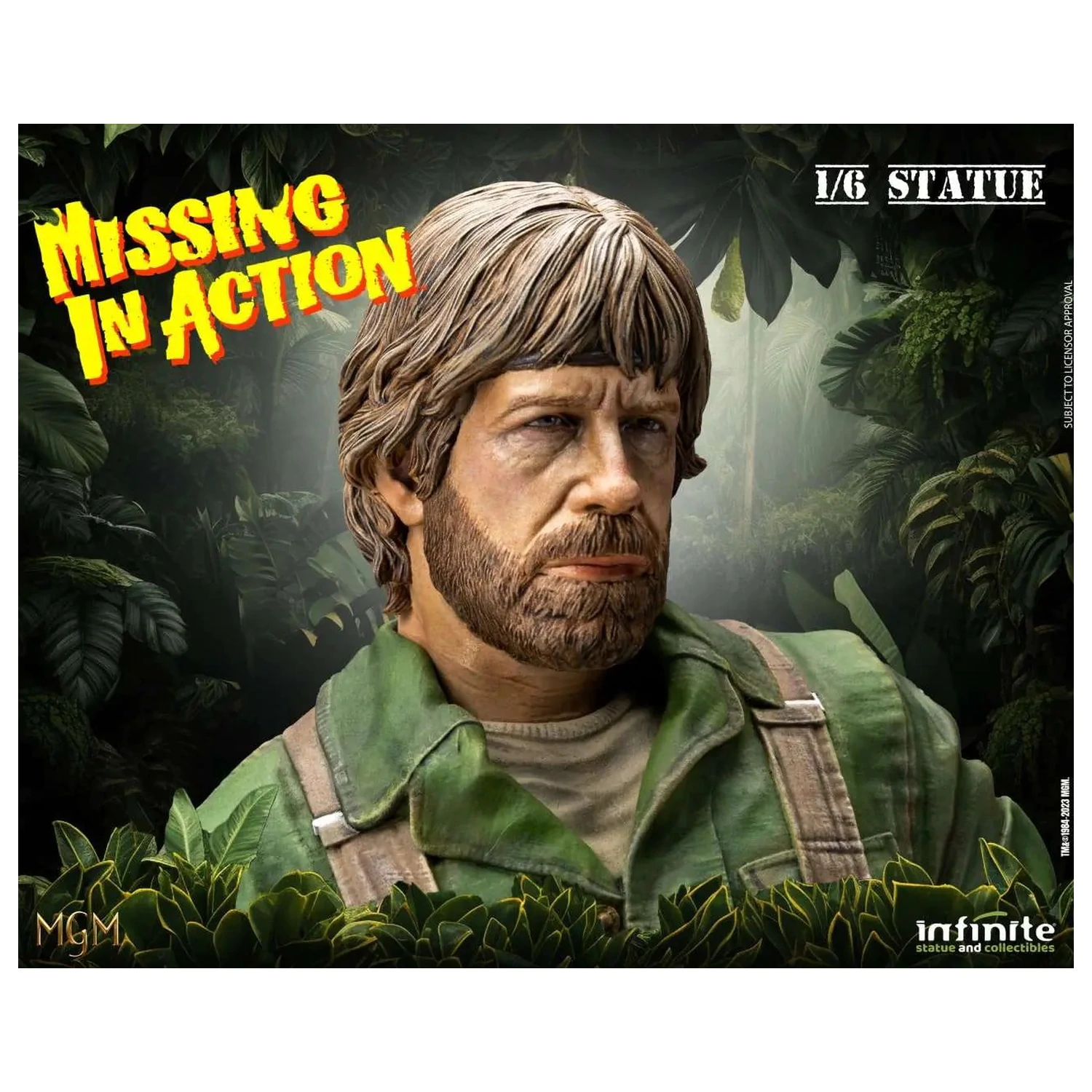 Missing In Action Colonel James Braddock szobor figura 1/6 31 cm termékfotó