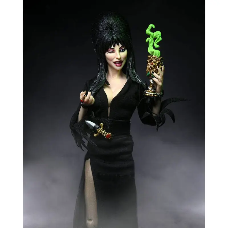 Mistress of the Dark Elvira Clothed figura 20cm termékfotó