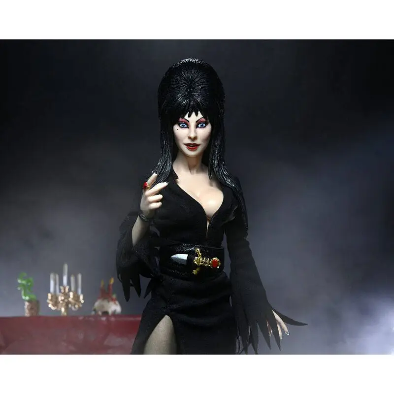 Mistress of the Dark Elvira Clothed figura 20cm termékfotó