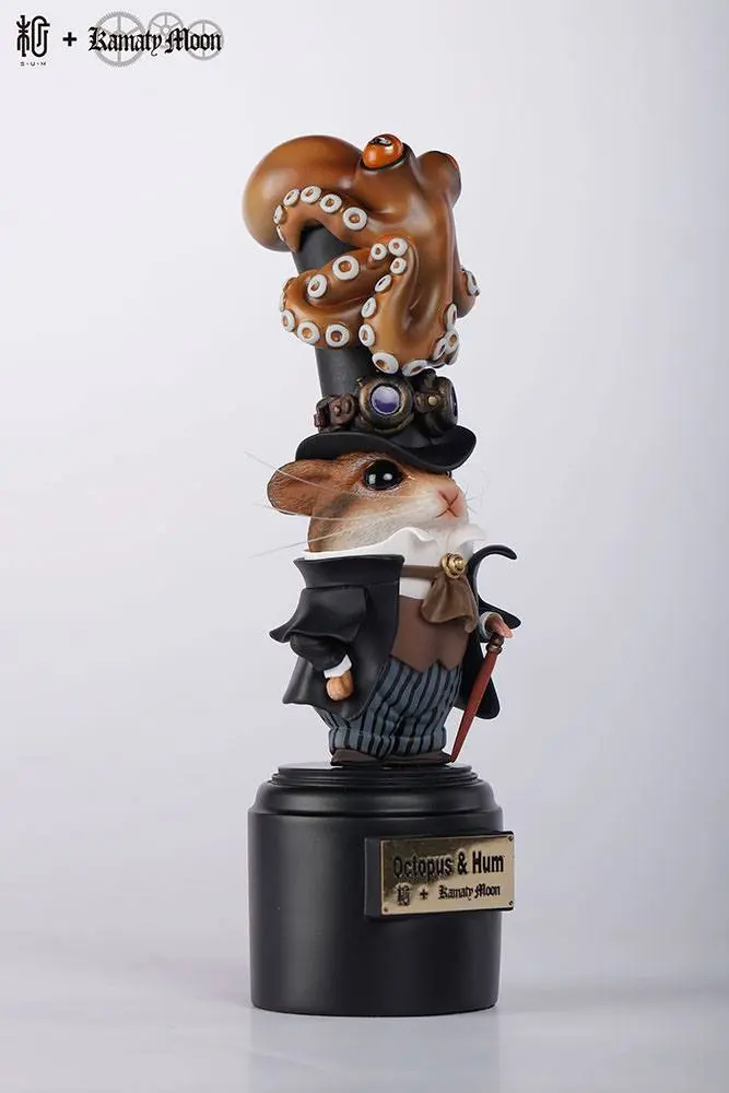 Mitsuji Kamata x Manas SUM Octopus Hum PVC szobor figura 19 cm termékfotó