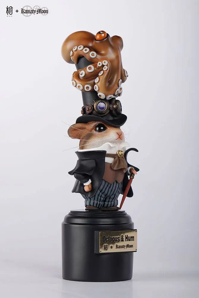 Mitsuji Kamata x Manas SUM Octopus Hum PVC szobor figura 19 cm termékfotó
