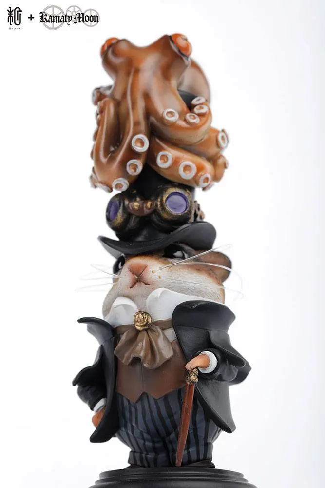 Mitsuji Kamata x Manas SUM Octopus Hum PVC szobor figura 19 cm termékfotó