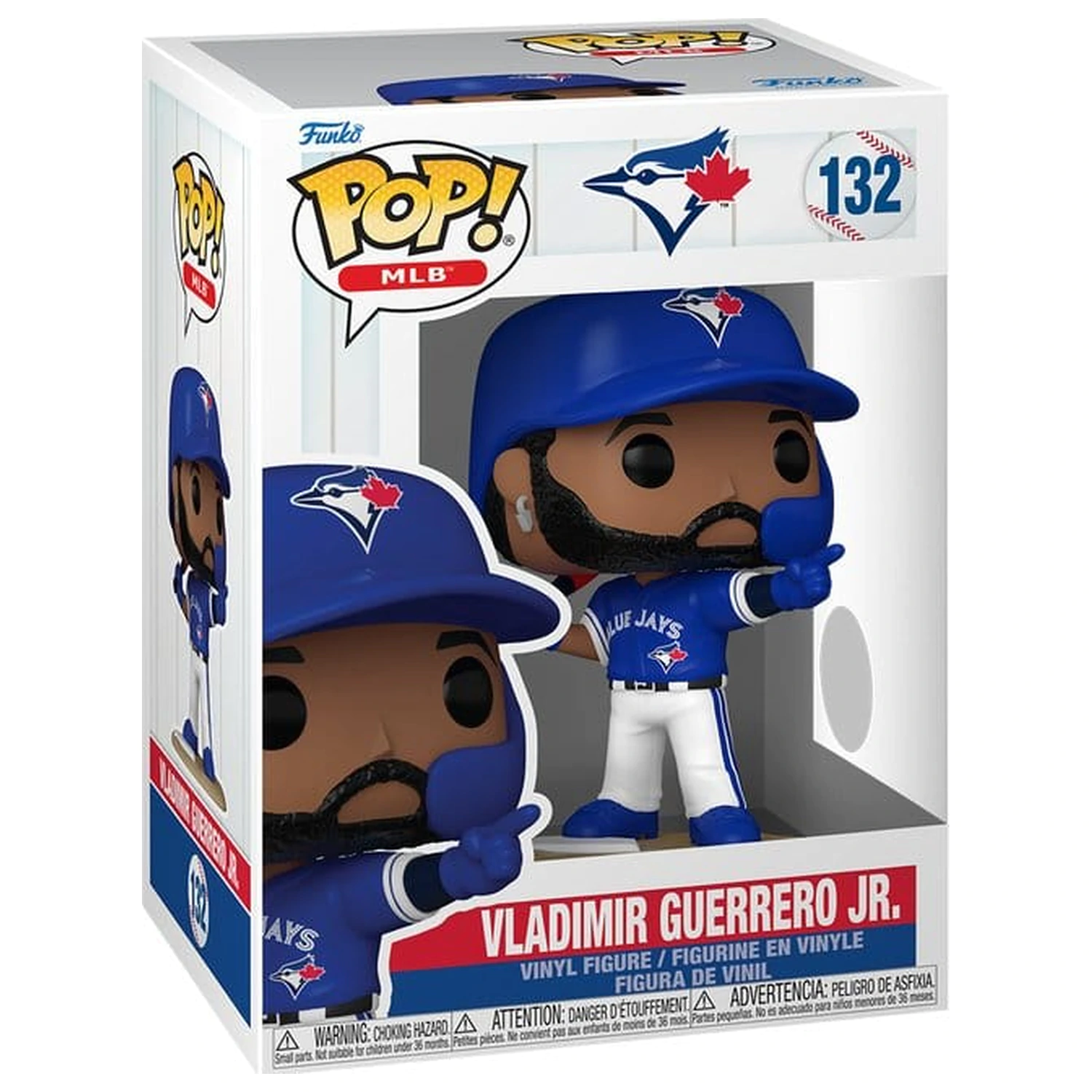MLB Funko POP! Vinyl figura Blue Jays- Vladimir Guerrero Jr. (Blue Uniform) 9 cm termékfotó