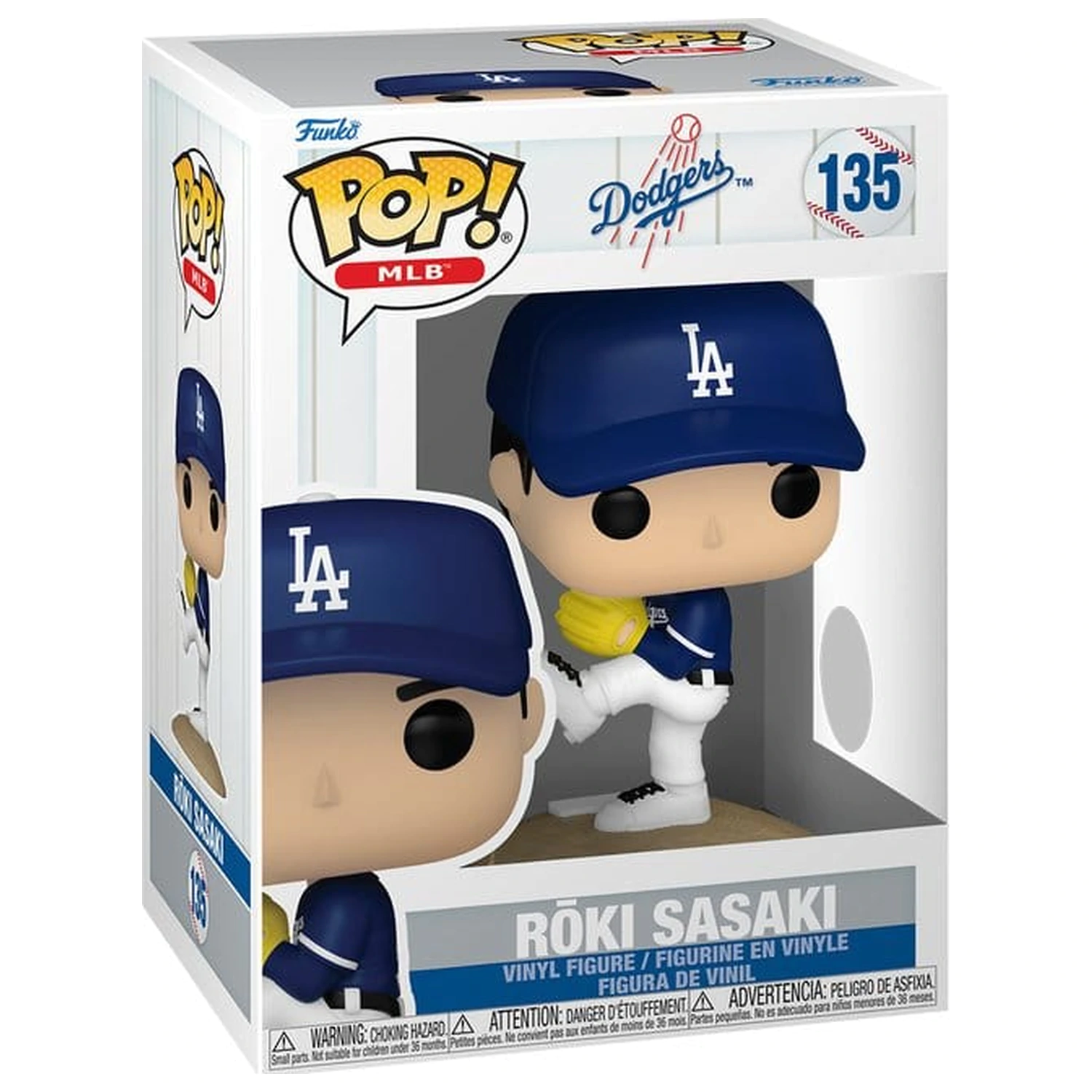 MLB Funko POP! Vinyl figura Dodgers- Roki Sasaki 9 cm termékfotó