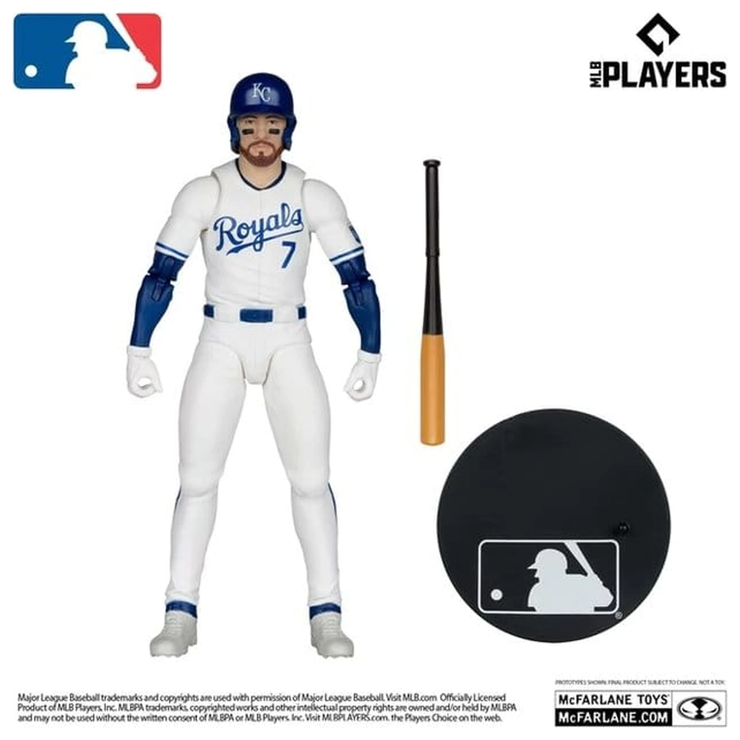 MLB McFarlane SportsPicks Bobby Witt Jr. (Kansas City Royals) akciófigura 15 cm termékfotó