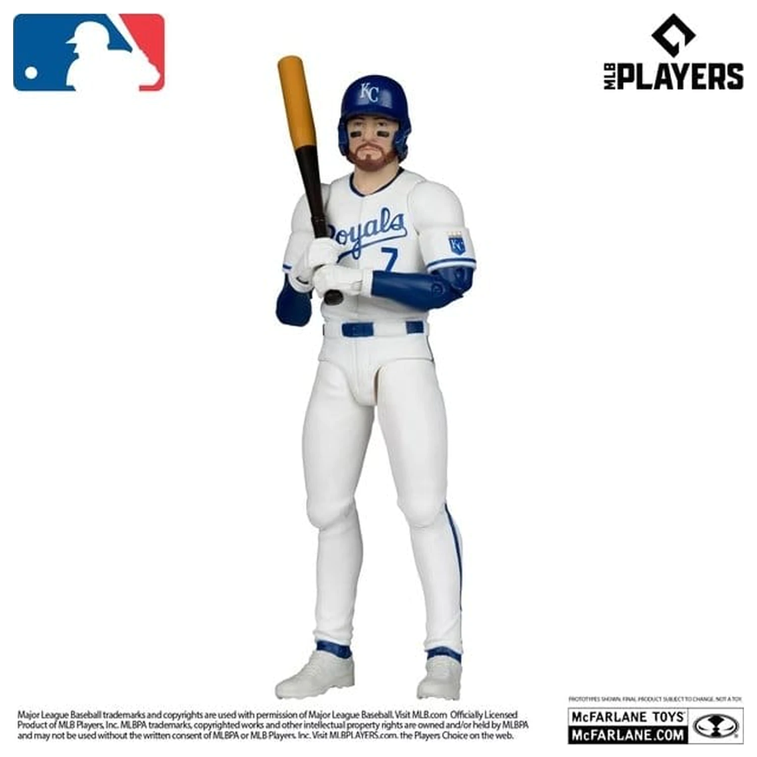 MLB McFarlane SportsPicks Bobby Witt Jr. (Kansas City Royals) akciófigura 15 cm termékfotó