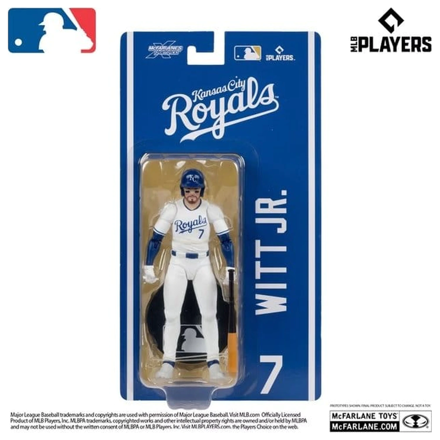 MLB McFarlane SportsPicks Bobby Witt Jr. (Kansas City Royals) akciófigura 15 cm termékfotó