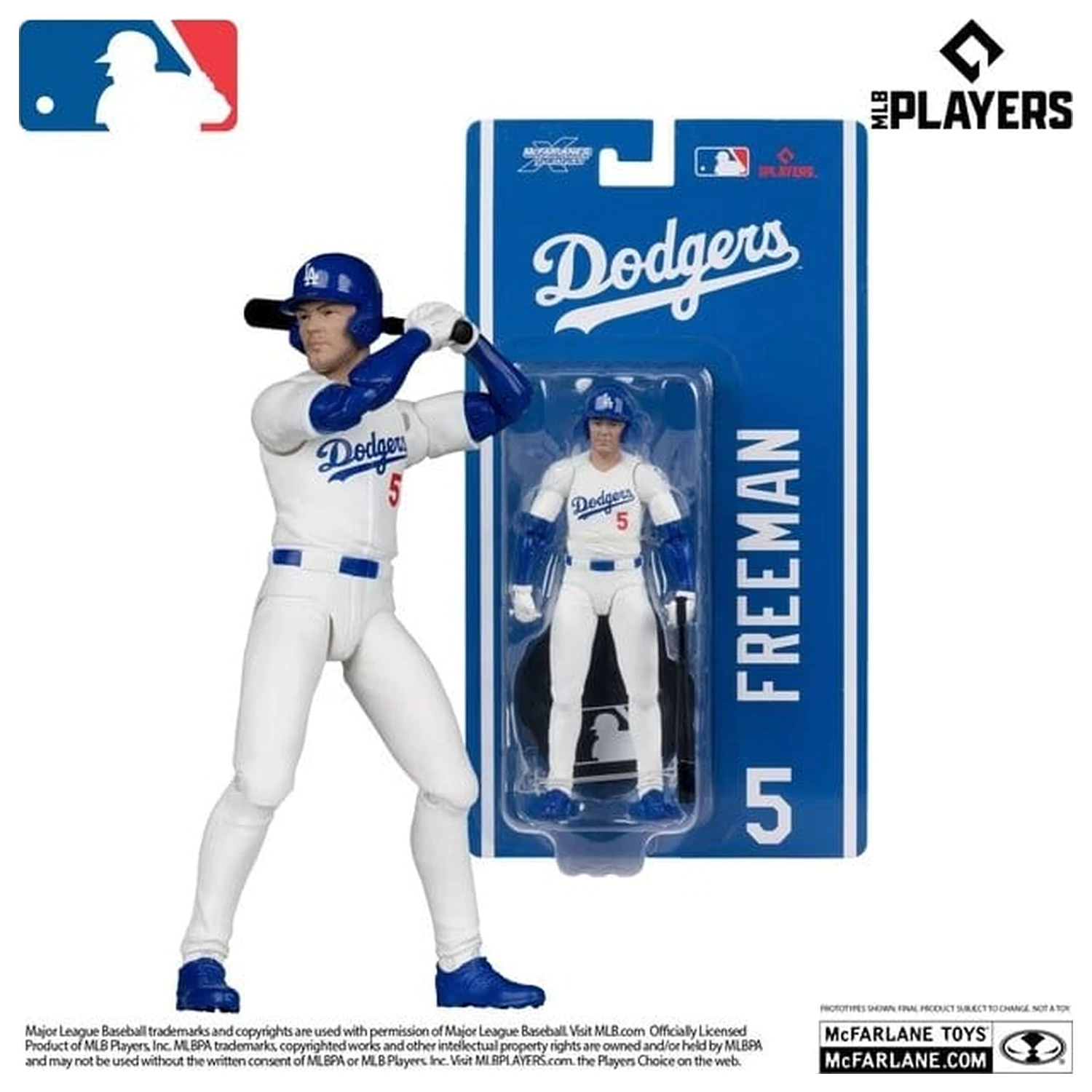 MLB McFarlane SportsPicks Freddie Freeman (Los Angeles Dodgers) akciófigura 15 cm termékfotó