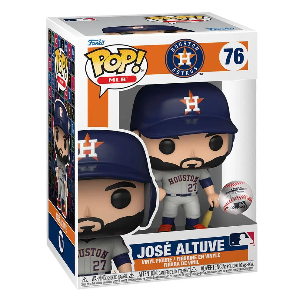 MLB POP! Sports Vinyl figura Astros - Jose Altuve (Away Jersey) 9 cm termékfotó