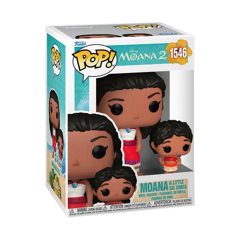 Moana 2 Funko POP! & Buddy Vinyl Figure Moana & Little Sis 9 cm 9 cm termékfotó