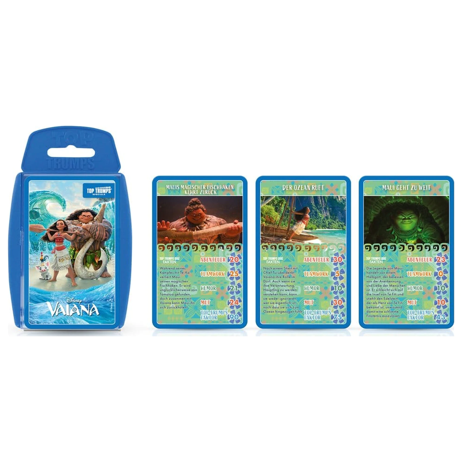 Moana Top Trumps német nyelvű kártyajáték  termékfotó