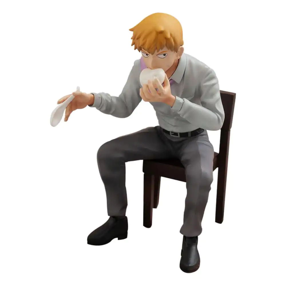 Mob Psycho 100 III x Bunbougu Cafe 2022 Arataka Reigen PVC szobor figura 14 cm termékfotó