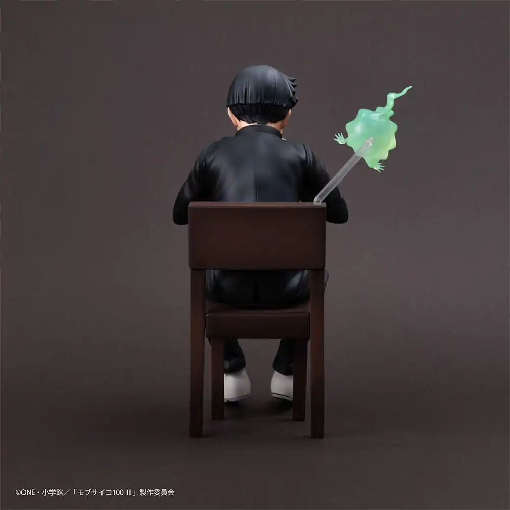 Mob Psycho 100 III x Bunbougu Cafe 2022 Shigeo Kageyama &amp; Ekubo PVC szobor figura 13 cm termékfotó